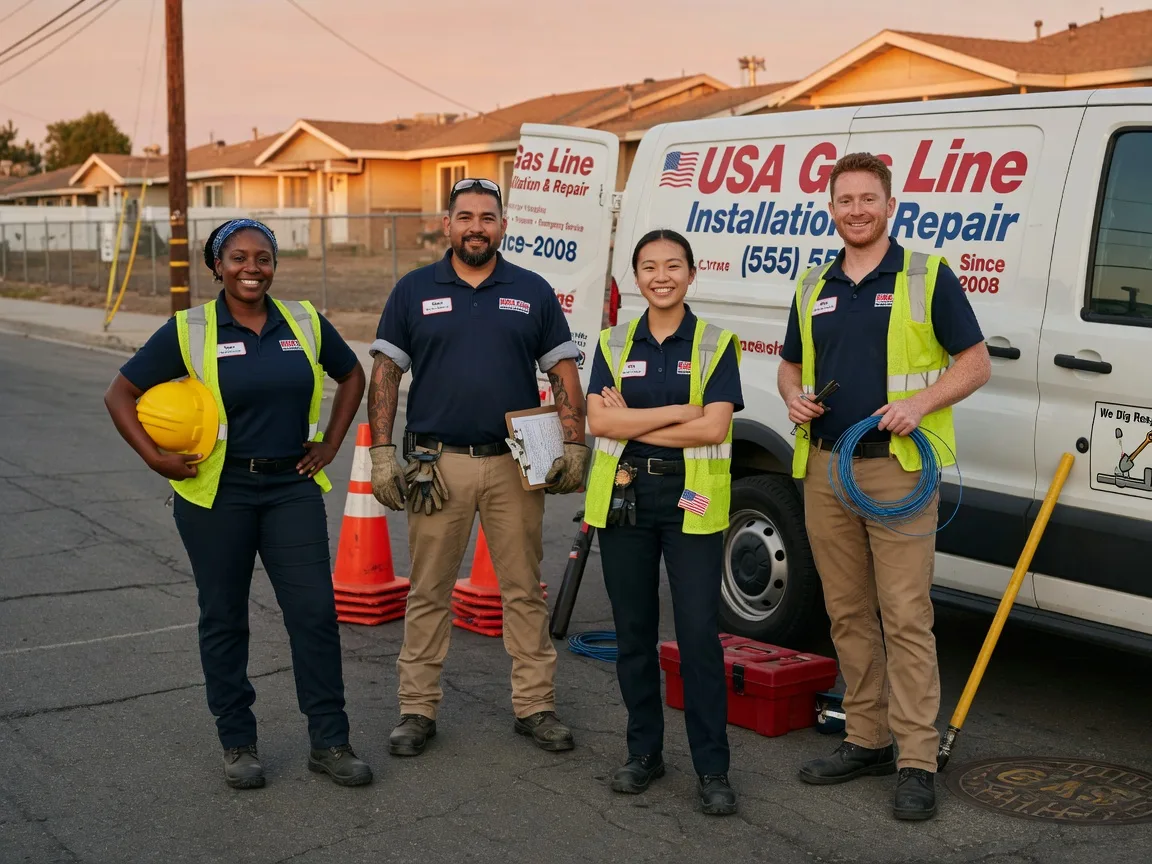 Gas Line Installation company in Bertram, TX